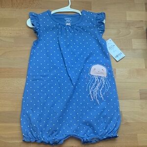 Carters 24M Polka Dot Romper NWT